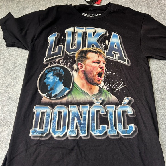 Mitchell & Ness Other - Mitchell & Ness Luka Doncic Short Sleeve T-Shirt Mens Small Lakers Mavs $45